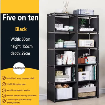 Organize Smarter with Our Portable Bookshelf Rack