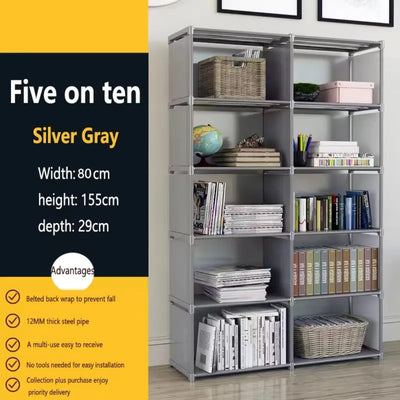 Organize Smarter with Our Portable Bookshelf Rack