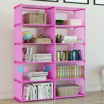 Organize Smarter with Our Portable Bookshelf Rack