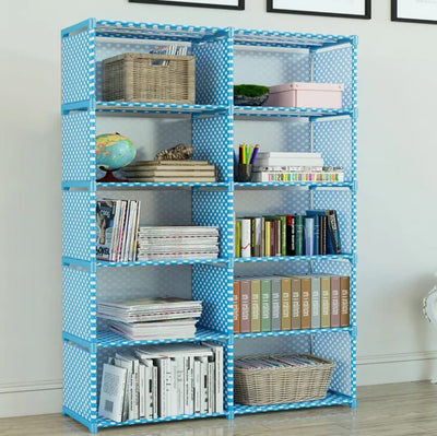 Organize Smarter with Our Portable Bookshelf Rack