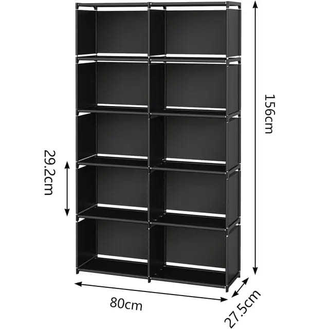Organize Smarter with Our Portable Bookshelf Rack