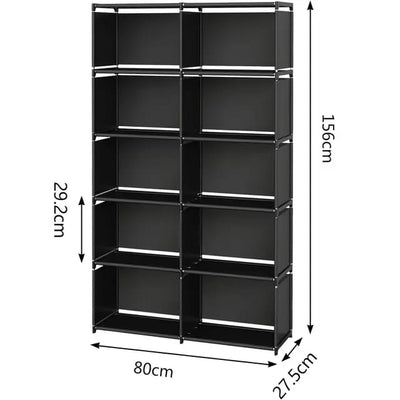 Organize Smarter with Our Portable Bookshelf Rack