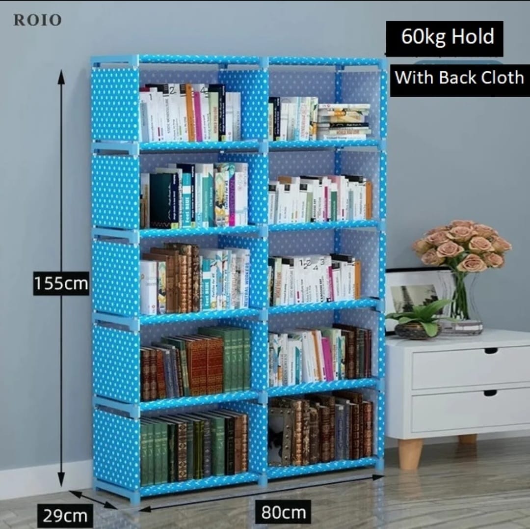 Organize Smarter with Our Portable Bookshelf Rack