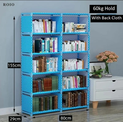 Organize Smarter with Our Portable Bookshelf Rack